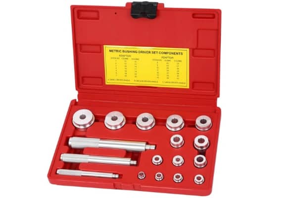 thumbnail image 2 of 17pc Metric Bushing And Bearing Driver Set - Aluminum Install & Removal Tool Kit 10-42mm 2 of 2