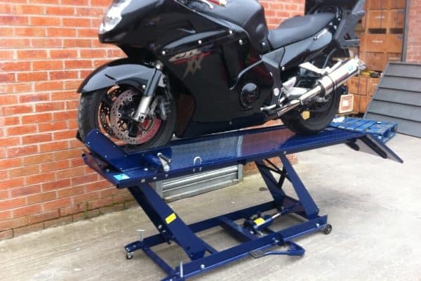 Hydraulic 640mm wide motorcycle lift MB03B