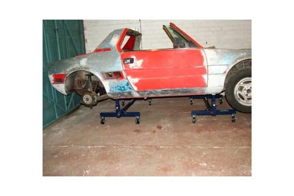 Mobile axle stand (steel wheels) CM05A