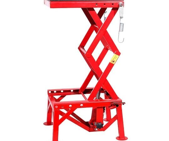 mb06 Scissor motorbike lift with wheels