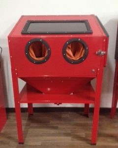 NEW MODEL  FLAT PACK FLOOR MOUNTED SANDBLAST CABINET WITH LED LIGHT  SB200X